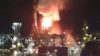  فيديو…حريق كبير داخل مصافي النفط في حيفا 