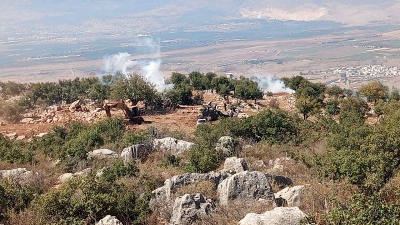 الجيش يرد على الاعتداء الاسرائيلي في بسطرة 